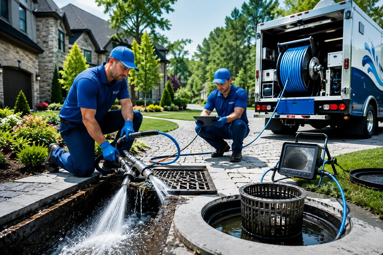 Local outdoor drain cleaning professionals in Danielsville, PA