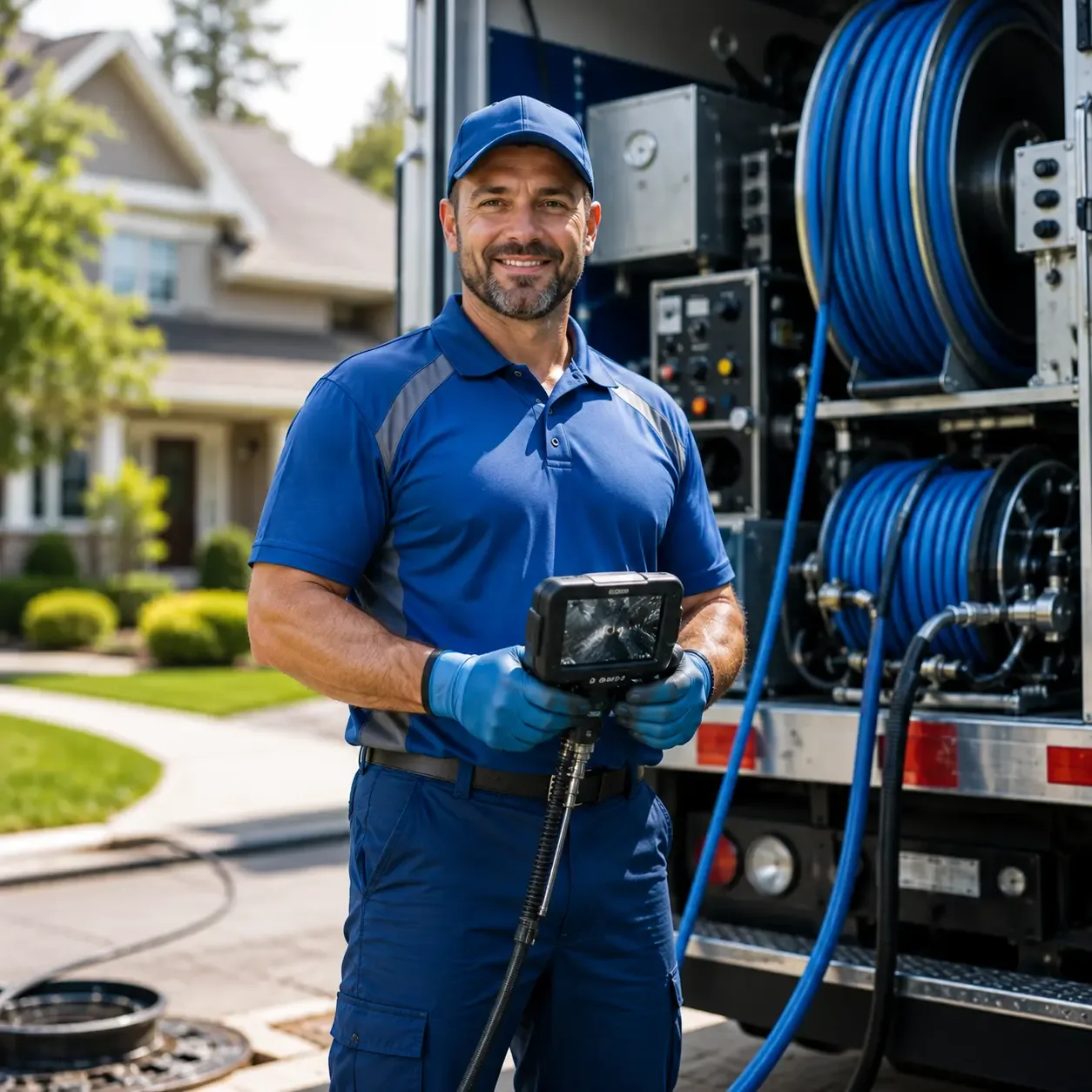 Local outdoor drain cleaning specialists in Danielsville, PA